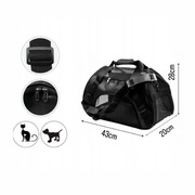 Transporter dla psa kota torba na ramię dla zwierząt STAN IDEALNY