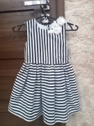 Max&Mia 5.10.15. Sukienka granatowo-białe paski110