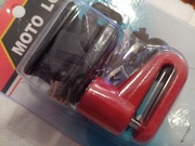 Blokada rowerowa motocyklowa Bezpieczeństwo Antykradzieżowe 