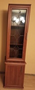 Witryna dwuczęściowa drewniana