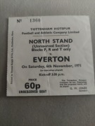 Tottenham Hotspur -  Everton 1971 liga angielska 