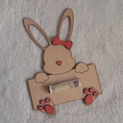 Króliczek wielkanocny na pieniądze | Dla dziewczynki