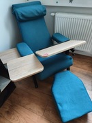 Fotel kej praca na komputerze gamingowy