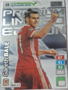 Karta piłkarska Gareth Bale Road to UEFA Euro 2020 Limited Edition 