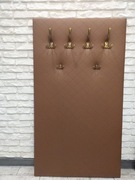 Wieszak tapicerowany panel własny wyrób kolory mix