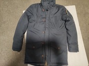 Kurtka zimowa H&M rozmiar 164 ciemny szary 