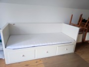 HEMNES łózko z 3 szufladami