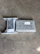 2x Ława kominiarska + 4x trójkąt kominowy cynkowany komplet