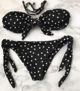 Strój kąpielowy Bikini Czarny S