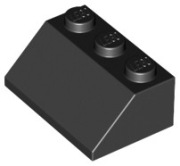 LEGO 8 x 3038 skos dachówka 2x3x1 - czarny