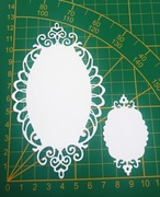 Papierowe scrapki - zestaw serwetka duża i mała