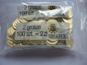 Woreczek menniczy 2 grosze 2013 rok Royal Mint