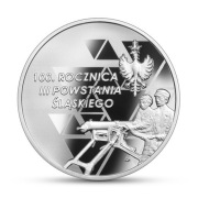 10 zł złotych 2021 r. 100 rocznica III Powstania Ślaskiego - stan menniczy 