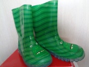 Świecące kalosze dziecięce 27 uniseks 