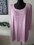 Bluzka damska 54 bluza Ulla Popken szykowna z klasą kolorek 7XL