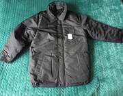 Kurtka zimowa bomberka rozmiar M czarna długa i z podpinką kieszeniami