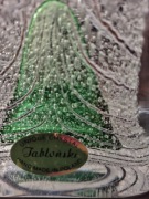 Wazon kryształ  Jabłoński