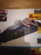 Materac powietrzny podwójna wbudowana pompa nożna