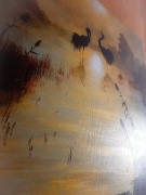 Obraz, akryl na płótnie, 50x50 żurawie 