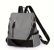 Antykradzieżowy plecak damski. Nowy. Pepitka Plecako-torebka