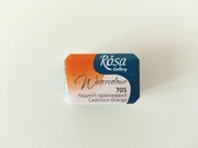 Rosa gallery akwarele w kostce cadmium orange 705