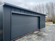 Garaż z płyty warstwowej 48 m2 na 2 auta