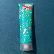 Avon Foot Works krem zmiękczający zrogowacenia i odciski z kwasami AHA