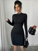 Czarna damska sukienka