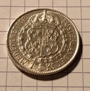 Szwecja 1941 1 Korona piękna Srebro