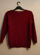 Sweter bordowy xl/xxl