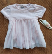 Sukienka różowa 68 cm