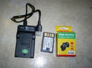 bateria + ładowarka kamery JVC GR-D818E