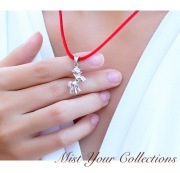 Naszyjnik z zawieszką konik pony srebro 925