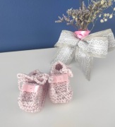 Buciki niechodki balerinki niemowlęce r 1-3 mies