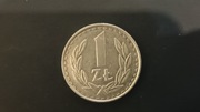 Moneta 1zł.PRL.1985-Piękna  Mennicza-rzadka
