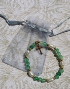 Różaniec na rękę bransoletka prezent 