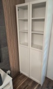 Witryna IKEA biała przeszklona