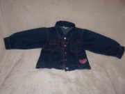 Kurta dżinsowa z serduszkiem dla niej