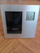 Zegar budzik pokazywanie temperatury i daty,ramka na zdjęcia 