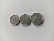 II/33 NRD 1(1981) 5(1972) 10(1968) PFENNIG