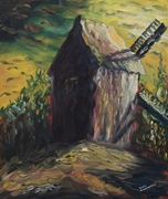 Obraz malarski techniką olejną