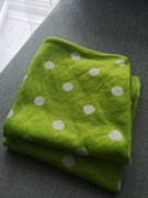 Komplet dwóch poszewek Jaśki zielone grochy Nowe