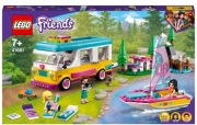 LEGO Friends 41681 Leśny mikrobus kempingowy i żaglówka