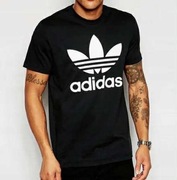 __ADIDAS OLDSCHOOL _KOSZULKA GRANATOWA  Roz L