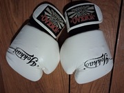 YOKKAO Rękawice Bokserskie, białe, 12 Oz, muay thai