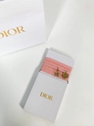 Różowa bransoletka DIOR charmsyz pudełkiem 100% oryginalna