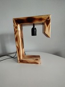 Lampka nocna drewniana