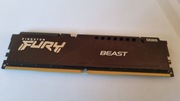 Pamięć Kingston Fury Beast, DDR5, 32 GB, 5600MHz, CL36