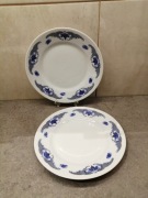 stare talerzyki deserowe porcelana Bogucice 2 szt