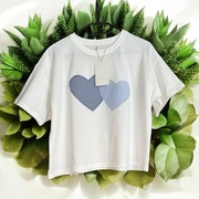 Koszulka z serduszkami ZARA | nowa z metką